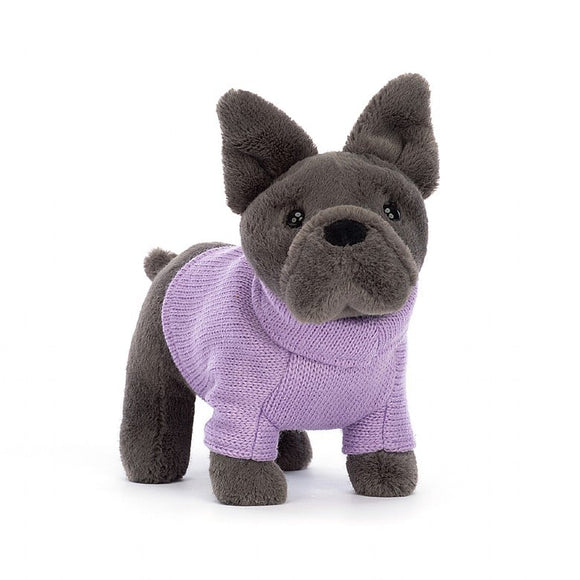 Jellycat® > Sweater French Bulldog Purple (9x7