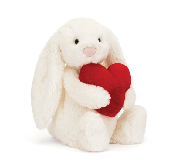 Jellycat® Bashful Red Love Heart Bunny  > Little