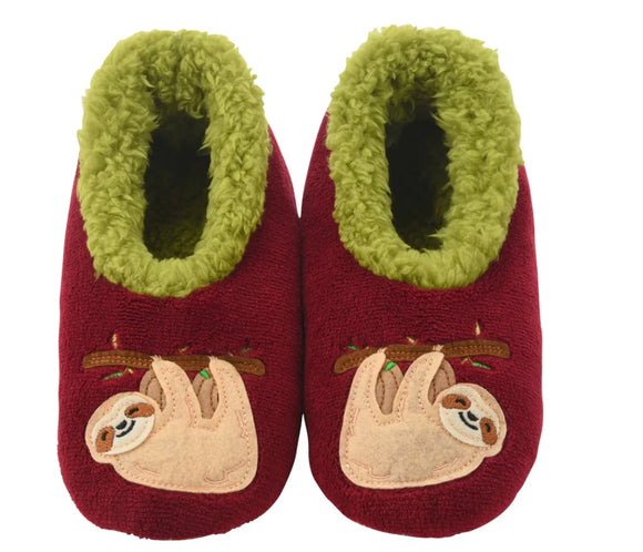 Slow Sloth Pairable Snoozies Slippers > Kids-Youth