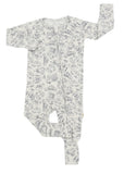 Calgary Print Convertible Footie Sleeper > KINDEREN