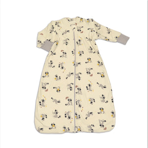 Racoon Bamboo Fleece Sleeping Sack w/Detachable Sleeves -