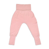 Comfy Bamboo Baby Pants (grow with me) > Silkberry Baby (Brown or Coral Blush)