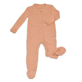 Toasty Brown Bamboo Sleeper > Silkberry Baby