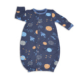 'Lost in Space Print' Bamboo Converter Gown > Silkberry Baby