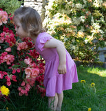 Crocus Flutter Sleeve Tiered Dress > Silkberry Baby w/bloomer