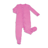 Crocus Ruffle Bamboo Sleeper > Silkberry Baby