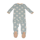 Daisy Ruffle Bamboo Sleeper > Silkberry Baby in 18-24m