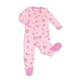 Sweet Shop Ruffle Bamboo Sleeper > Silkberry Baby