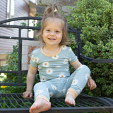 Daisy Pajama Set (2 Piece) > Silkberry Baby in 5 and 6x
