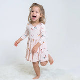 Unicorn Meadow Flare Dress > Silkberry Baby (with bloomer)