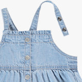 Lightweight Soft Denim Overall Shorts > Souris Mini (Baby-Toddler)