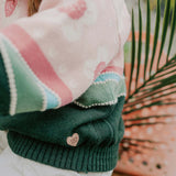 Blooming Cotton Knit Sweater > Souris Mini