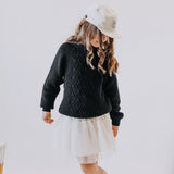 Tulle Skirt > Souris Mini in Black & Cream