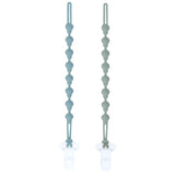 Pacifer Clips > Baby Bliss (Sage and Dusty Teal)