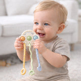 Sensory Spaceship Pull String Toy > Baby Bliss