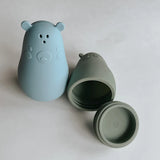 Noüka Bear Bath Toy Set- Leaf