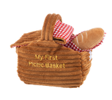 Plush Picnic Basket Set - GANZ (7 pieces)