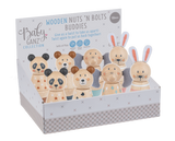 Wooden NUTS & BOLTS Buddies - GANZ