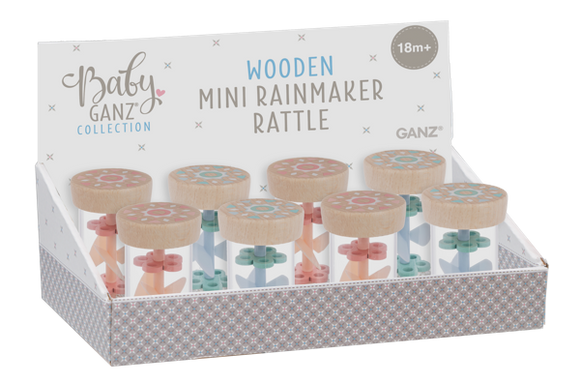 Wooden Rainmaker Rattle - GANZ