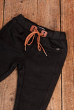 Cotton Fleece Jogging Pants (Black) > L&P Apparel