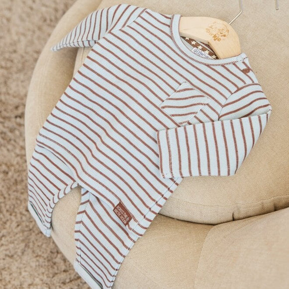 Ribbed Baby Set > Dirkje - Light Blue Stripe