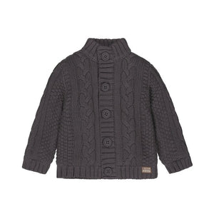 Knit Grey Cardigan > Dirkje