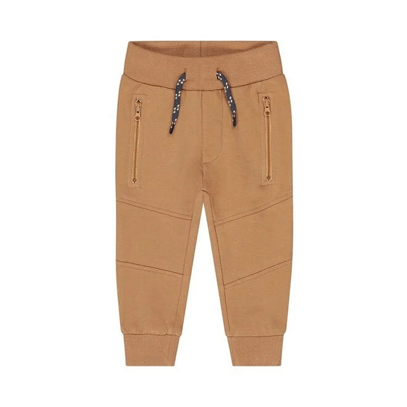 Tan Brown Jogging Trousers > Dirkje (Zippered Pocket)