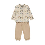 Harbour Mist Dino Tee and Joggers Set > Dirkje