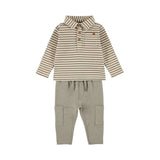 Striped Polo Top and Jog Pants > Dirkje (Mermaid)