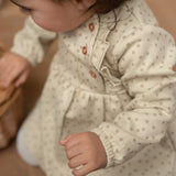 Polka Dot Ruffle Dress & Headband > Dirkje (Castle Wall)