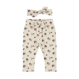 Berries Ruffle Sweatshirt, Jog Pants & Headband > Dirkje (Oatmeal Melle)