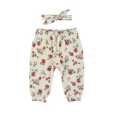 Antique White Roses Jogger Set > Dirkje (with headband)