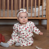 Antique White Roses Jogger Set > Dirkje (with headband)