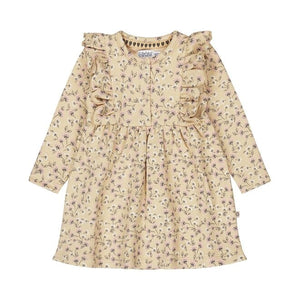 Petit Floral Dress with Headband > Dirkje - Sand