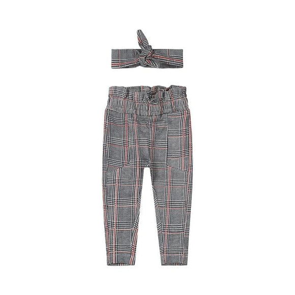 Plaid Trousers & Headband > Dirkje