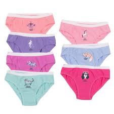 Girl's Everyday Underwear (Seven Pair Pack) > Nano