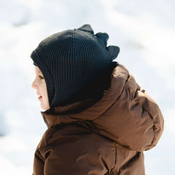 Knit Dino Balaclava (built in neck warmer) > Calikids (Multiple Colours)