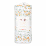 'Duckling' Cotton Muslin Swaddle Blanket > Lulujo 40x40"