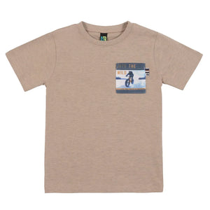 Beige Bike T-Shirt > Nano