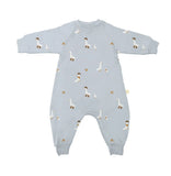 gunamuna Fleece Jumpsuit  - Cowboy Goose