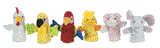 Finger Puppet Animals - GANZ