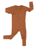 Autumn Waffle Bamboo Convertible Footie Sleeper > KINDEREN