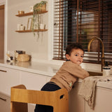 Taupe SPACE Sweatshirt > Dirkje