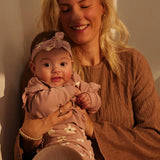 Light Mauve L\S Tee and Legging Set > Dirkje (with headband)