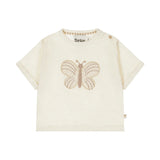 Loose Fit Butterfly T-shirt > Dirkje - Off White