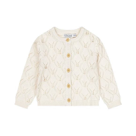 Off-White Knitted Cardigan > Dirkje
