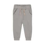 Concrete Grey Loose Fit Sweatpants > Dirkje (Beige Tie)