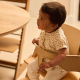 Cheetah Ruffle Snap T-shirt > Dirkje