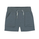 Steel Blue Jog Shorts > Dirkje