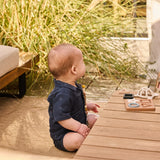 Dark Blue (Santa Monica) Button Top and Short Set > Dirkje